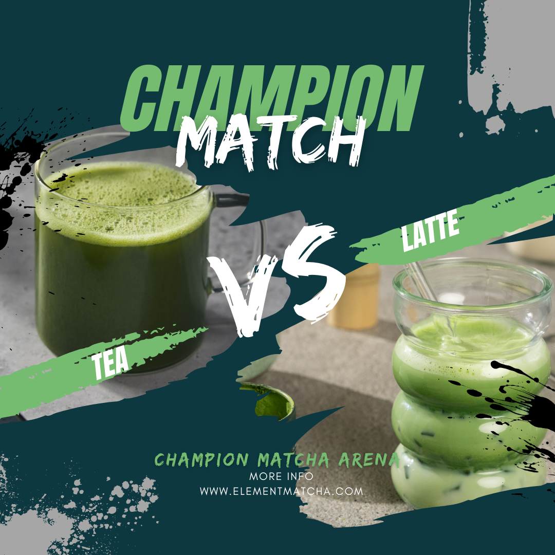 Matcha Heavyweight Showdown: Latte vs. Tea - Which Green Brew Reigns Supreme?