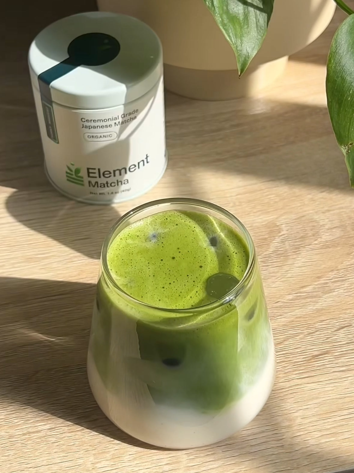 Cereal Milk Matcha Latte